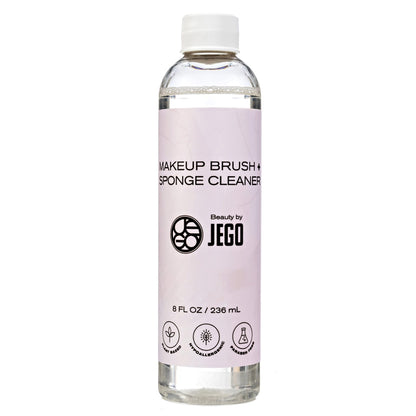 JEGO PureClean Makeup Brush Solution - No Harsh Chemicals