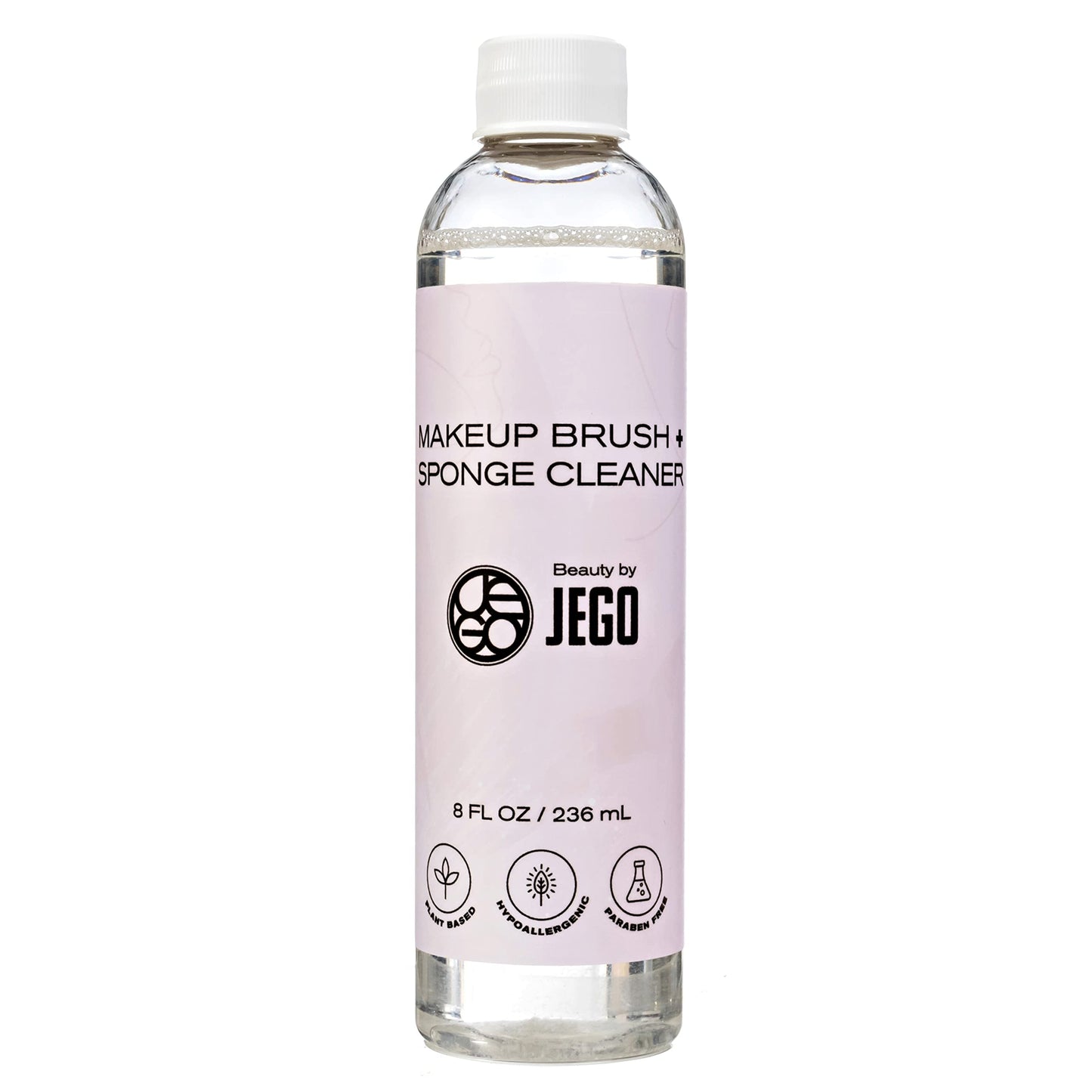 JEGO PureClean Makeup Brush Solution - No Harsh Chemicals